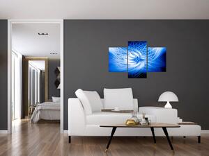 Modrý moderný obraz (Obraz 90x60cm)