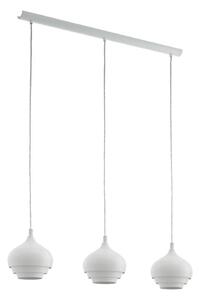 Eglo 97213 - Závesný luster CAMBORNE 3xE27/60W/230V biela