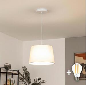 Brilagi - LED luster na lanku CERIA 1xE27/40W/230V pr. 30 cm béžová