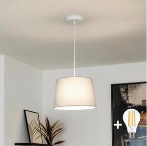 Brilagi - LED luster na lanku CERIA 1xE27/40W/230V, priemer 30 cm, sivý