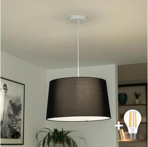 Brilagi - LED závesný luster na lanku CERIA 1xE27/40W/230V priemer 45 cm čierna