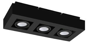 Eglo 31064 - LED bodové svietidlo MENDOZA 3xLED/4,7W/230V 3000K čierna
