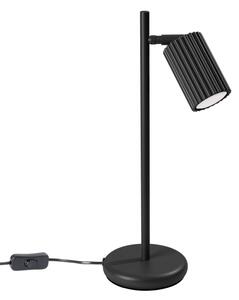 Sollux SL.1586 - Stolná lampa KARBON 1xGU10/10W/230V čierna