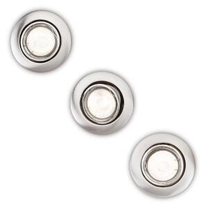 Philips 59243/17/E7 - SADA 3x Podhľadové svietidlo 1xGU10/50W/230V