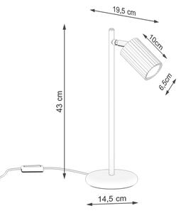 Brilagi - LED stolná lampa CRESTO 1xGU10/10W/230V biela