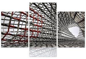 Obraz kovové mreže (Obraz 90x60cm)