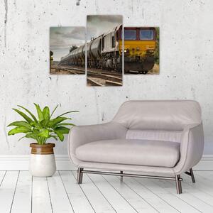 Obraz - idúci vlak (Obraz 90x60cm)