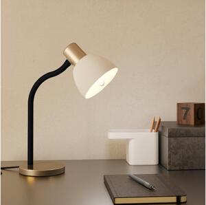 Eglo 901061 - Stolná lampa MACERE 1xE14/25W/230V čierna/matný chróm