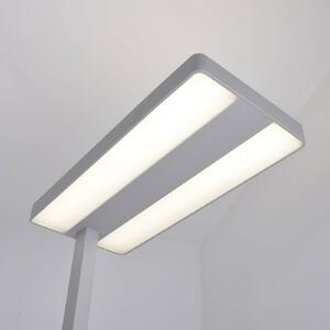 Stojacia lampa Arcchio LED Logan Neo, strieborná, 8 000 lm, stmievateľná
