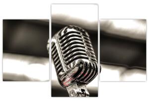 Obraz mikrofónu (Obraz 90x60cm)
