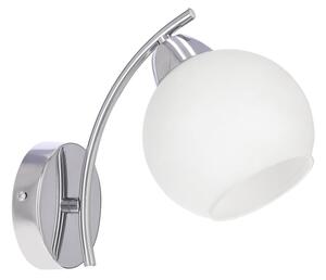 Nástenná lampa AMOS 1xE27/40W/230V lesklý chróm