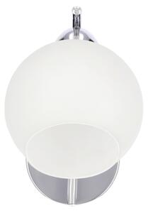 Nástenná lampa AMOS 1xE27/40W/230V lesklý chróm