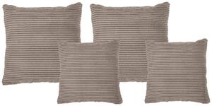 SADA DEKORAČNÝCH VANKÚŠOV 42/53/42/53 cm Livetastic - Textil do domácnosti, Online Only