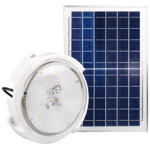 MasterLED, solárne stropné svietidlo, LED, 50W, 900 lm, 5000K, IP65, biela, stmievateľné
