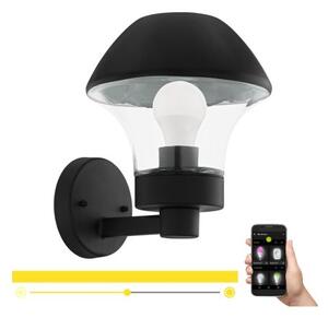 Eglo 33567 - LED stmievateľné vonkajšie nástenné svietidlo VERLUCCA-C 1xE27/9W/230V IP44