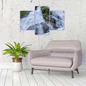 Obraz s vodopádmi na stenu (Obraz 90x60cm)