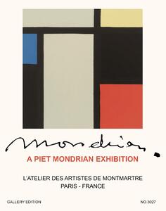 Umelecká tlač Illustration Special Edition Piet Mondrain Exhibition (No. 3027) - Piet Mondrian, (30 x 40 cm)
