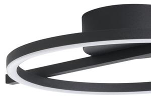 Eglo 901113 - LED Stmievateľné stropné svietidlo AMANDOLO LED/17W/230V čierna + DO