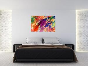 Farebný abstraktný obraz (Obraz 120x80cm)