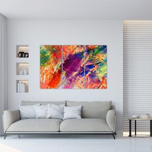 Farebný abstraktný obraz (Obraz 120x80cm)