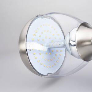 Vonkajšie nástenné svietidlo Etta oceľ snímač LED