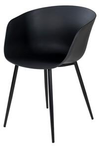 Jedálenská stolička RUDO čierna