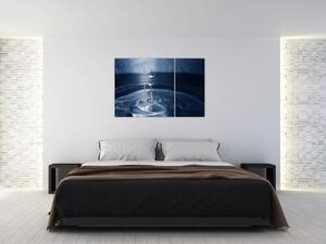 Obraz kvapky vody (Obraz 120x80cm)