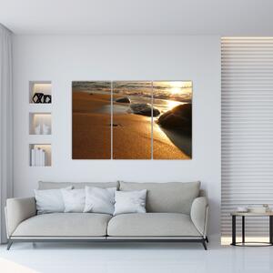 Obraz piesočné pláže (Obraz 120x80cm)