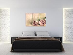 Obraz na stenu - ruže (Obraz 120x80cm)