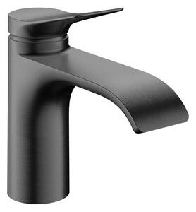 Umývadlová batéria Hansgrohe Vivenis bez výpuste kartáčovaný čierny chróm 75015340