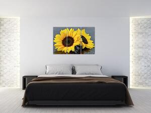 Obraz slnečnica (Obraz 120x80cm)