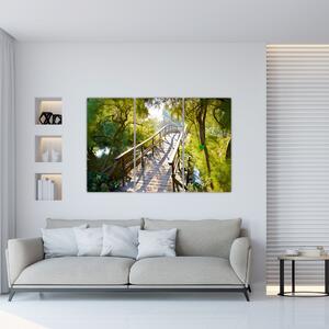 Moderné obraz - most cez vodu (Obraz 120x80cm)