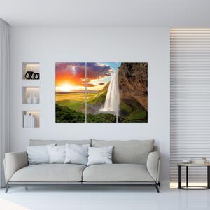 Moderný obraz vodopádu (Obraz 120x80cm)