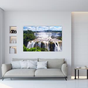 Obraz vodopádov (Obraz 120x80cm)