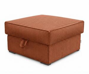 Terakotový taburet SMART COSARO s úložným priestorom 65x65 cm
