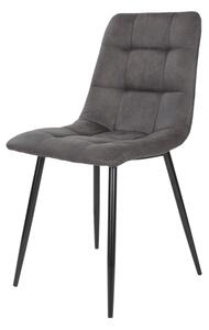 Jedálenská stolička MADDILFORT 2 sivá/čierna
