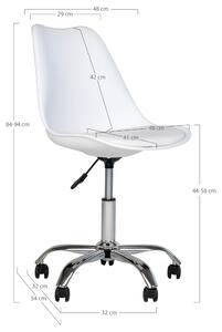 Kancelárska stolička STOVONGIR biela