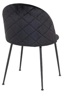 Jedálenská stolička GINUVI čierna