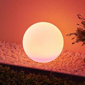 Lindby Yohan RGB solárna LED lampa, 30 cm