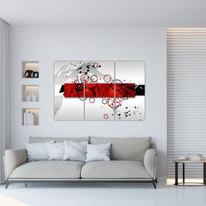 Abstraktný obraz do bytu (Obraz 120x80cm)