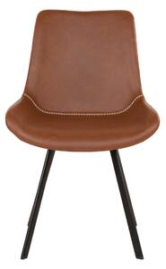 Jedálenská stolička MIMPHAS 2 hnedá/čierna