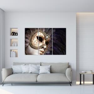 Karneval v obývačke - obraz sa symbolom Benátok (Obraz 120x80cm)