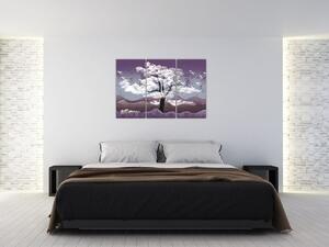 Abstraktný obraz stromu (Obraz 120x80cm)