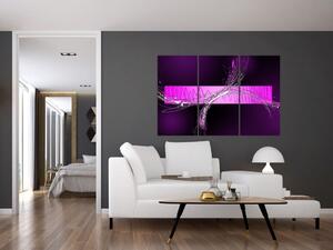 Abstraktný obraz do obývačky (Obraz 120x80cm)
