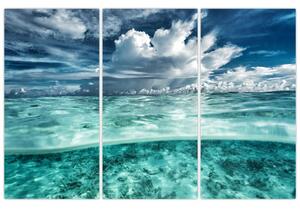 Obraz morskej hladiny a neba (Obraz 120x80cm)