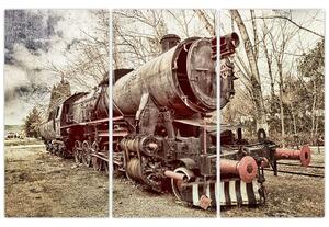 Obraz lokomotívy (Obraz 120x80cm)