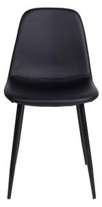 Jedálenská stolička KUS čierna