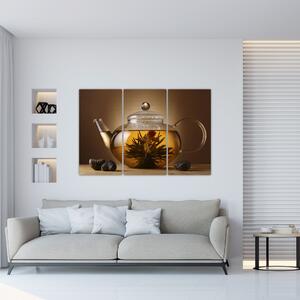 Obraz kanvica s čajom (Obraz 120x80cm)