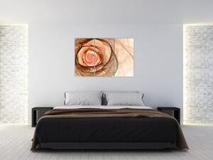 Obraz - kvet ruže (Obraz 120x80cm)