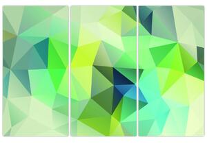 Abstraktný obraz - triangle (Obraz 120x80cm)